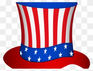 Patriotic Clipart Uncle Sam Hat - Usa Uncle Sam Hat - Png Download