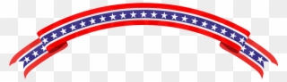Patriotic Banner Png - Vector Graphics Clipart