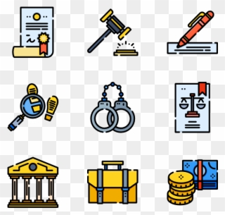 Law And Justice - Travelling Icon Png Clipart