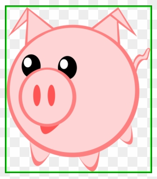 Pig Clipart Skeleton - Pig Cute Clipart - Png Download