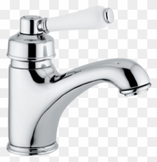 Tap Clipart Bathroom Tap - Traditional Basin Mixer Tap - Png Download