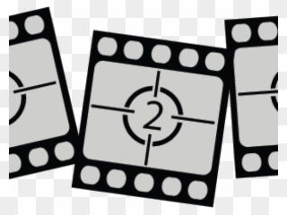 Movie Clipart Film Strip - Film - Png Download