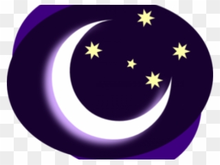 Moon Clipart Night Time - Late Night Clipart - Png Download