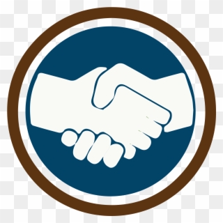 File Logo Svg Wikimedia Commons Open - Handshake Logo Clipart