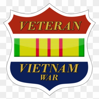 Veterans Clipart Vet Vietnam Picture Black And White - Vietnam War Veteran Decals - Png Download