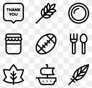 Thanksgiving - Hobbies Icon Png Clipart