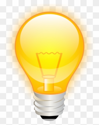 Light Bulb Clipart File - Light Bulb - Png Download