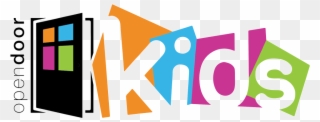 Kids Ministry At Open Door Church - Kids Logo Clipart