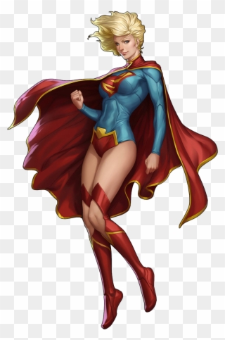 Supergirl - New 52 Supergirl Clipart
