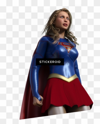 Supergirl - Supergirl Injustice 2 Clipart