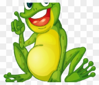 Green Frog Clipart Frof - Frog - Png Download