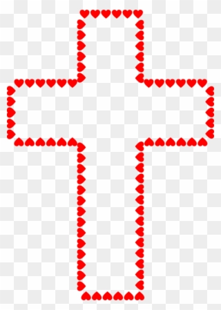 All Photo Png Clipart - Hearts And Cross Transparent Png