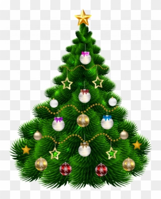Christmas Tree Clip Art Png Clipart Christmas Tree - Png Images Of Christmas Tree Transparent Png