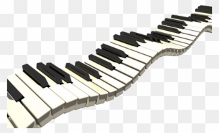 Piano Keys Clipart Png - Piano Keys Throw Blanket Transparent Png