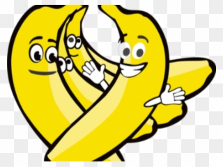 Smiley Clipart Banana - Banana With Face Png Transparent Png