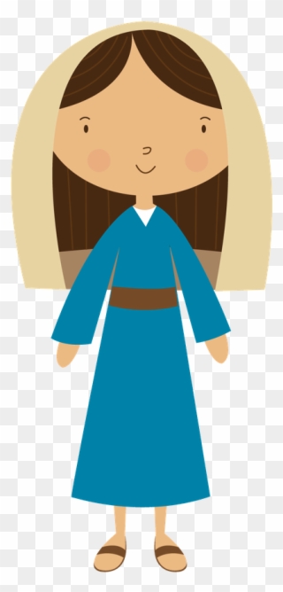 Say Hello - Free Nativity Printable Clipart