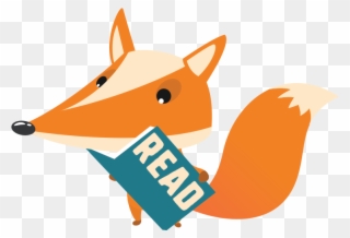 Storytime Clipart Transparent - Red Fox - Png Download