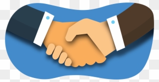 Professional Clipart Handshake - Customer Day - Png Download