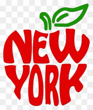 Enlarge Image - New York In Words Clipart