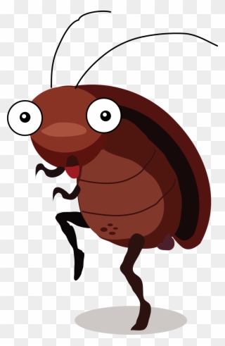 Please Arrive At Least 30 Mins To Closing - Cockroach Cartoon Png Clipart
