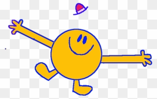 Happy Person - Smile Hug Clipart
