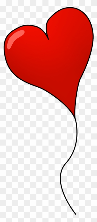 Vector - Heart Balloon Art Png Clipart
