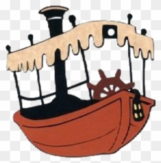 Jungle Cruise Boat Coloring Clipart