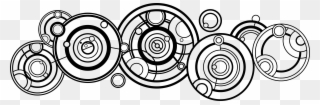 Dr Who Group Never Cruel Or Cowardly - Name Of The Doctor Gallifreyan Clipart