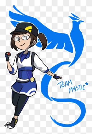 Pokemon Go Team Mystic Tho By Ky Nim - Pokémon Go Clipart