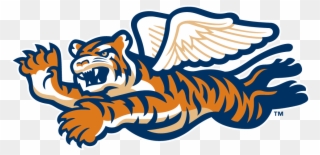 Lakeland Flying Tigers Detroit Tigers Curtiss P-40 - Lakeland Flying Tigers Logo Clipart
