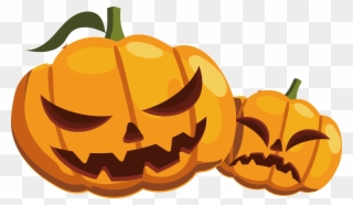 Calabaza Pumpkin Halloween - Calabaza Png Halloween Clipart