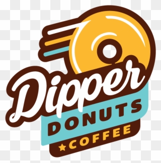 Donut Clipart Dozen - Dipper Donuts - Png Download