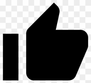 Thumbs Up Icon - Like Icon Material Design Clipart