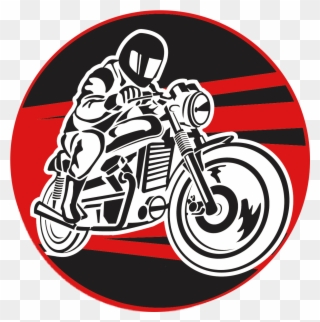 Myridercourse Myridercourse Myridercourse Myridercourse - Motorcycle Rider Clip Art - Png Download