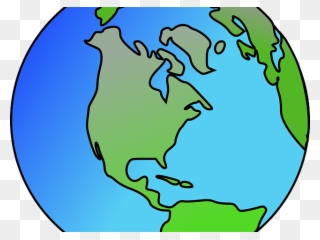 Earth Science Clipart - Clipart Earth North America - Png Download