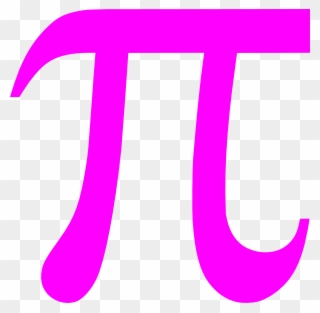 Graphic Royalty Free Library Pi Pie Clipart - Pink Math Clipart - Png Download