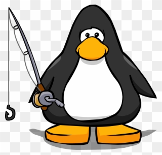 Image Result For Fishing Rod Club Penguin - Club Penguin Fishing Png Clipart