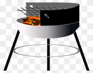 Barbecue Sauce Clipart Bbq Grill - Barbecue Grill - Png Download