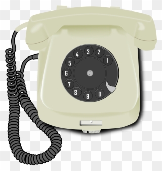 Telephone Mobile Phones Computer Icons Rotary Dial - Old Phone Png Clipart