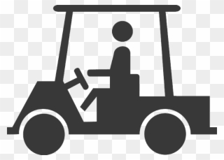 Custom Golf Carts - Golf Cart Vector Art Clipart
