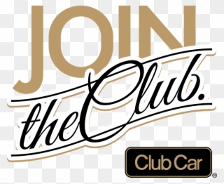 2014 Jointheclub Logo - Club Car Clipart