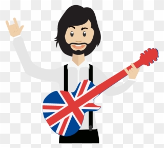 Podcast - Rock N Roll English Clipart