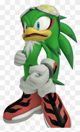 Jet The Hawk - Sonic Free Riders Clipart