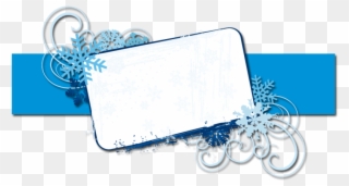 Christmas Banner Backgrounds Free Blast You Frost Banner - Template Design Banner Png Clipart
