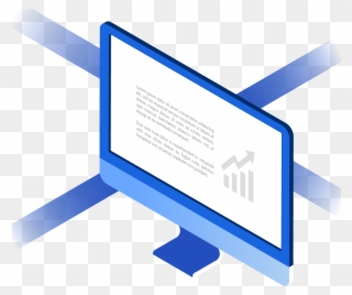 Monitor With News Illustration - News Clipart