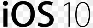 Ios Logo Vector Png - Ios 10 Logo Png Clipart