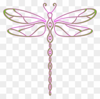 Transparent Background Dragonfly Clipart - Png Download