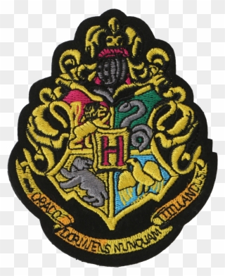 Hogwarts Crest Embroidered Patch001 V=1533024405 - Embroidered Patches Hogwarts Clipart