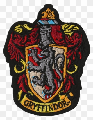 Gryffindor Embroidered Crest Patch001 V=1532945726 - Gryffindor Harry Potter Png Clipart