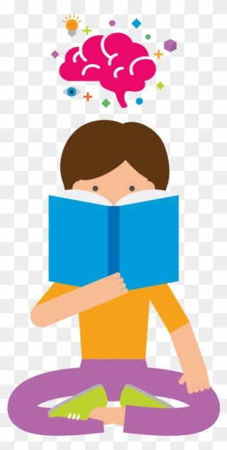 Book Suggestions By Genre For Grade 9 12 Readers - Reading Fast Brain Clipart Png Transparent Png